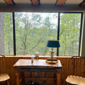 Pinetop Vista Cabins, Cabin 3 Eagle's Nest Picture Window View